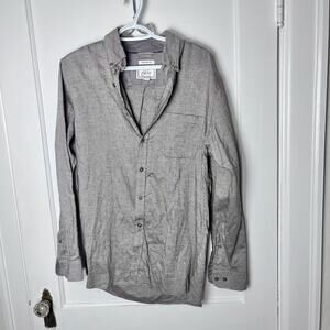 Jos. A. Bank 1906 Brown Cotton Flannel Casual Button Down Shirt Size Medium